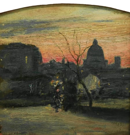 Arturo Verni — Brescia, veduta dal Castello